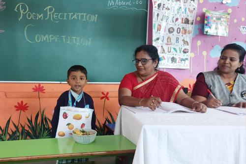 Poem Recitation Competition LKG - 2024