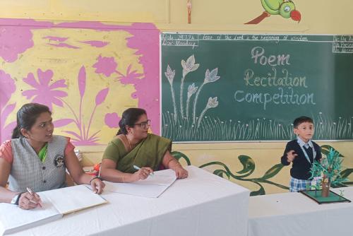 Poem Recitation Competition UKG - 2024
